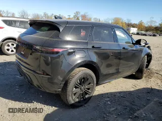 2024 Land Rover Range Rover Evoque Dynamic SE with VIN SALZL2FX1RH253382, listed as a Copart auction lot 77854924 with 0 mi miles and Salvage Title. Bid and sale history available at carsss.com. Image 3.