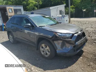 2023 Toyota RAV4 Hybrid LE with VIN JTMLWRFV5PD170957, listed as a Copart auction lot 62068505 with 7,880 mi miles and Salvage title. Bid and sale history available at DreamBid. Image 4.