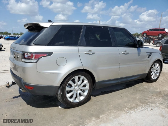 2016 Land Rover Range Rover Sport V6 HSE with VIN SALWR2VF4GA562053, listed as a Copart auction lot 52891065 with 124,628 mi miles and Clean Title. Bid and sale history available at carsss.com. Image 3.