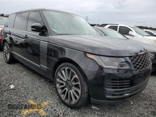 2021 Land Rover Range Rover with VIN SALGS5SE6MA440585, listed as a Copart auction lot 74560844 with Not provided miles and Non repairable. Bid and sale history available at DreamBid. Image 4.