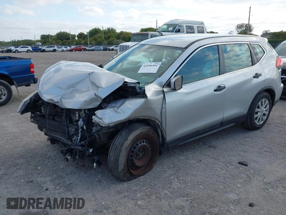 2017 Nissan Rogue SV with VIN 5N1AT2MT4HC844348, listed as a IAAI auction lot 42096401 with 144,071 mi miles. Bid and sale history available at carsss.com. Image 18.