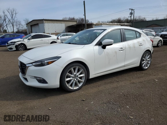 2017 Mazda 3 Grand Touring with VIN JM1BN1M3XH1132760, listed as a Copart auction lot 53936725 with 139,263 mi miles and Salvage Title. Bid and sale history available at DreamBid. Image 1.