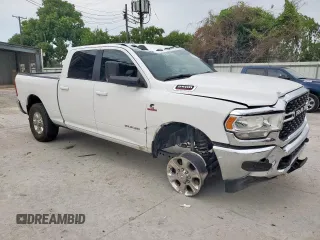 2022 Ram 2500 Big Horn with VIN 3C6UR5DL1NG149410, listed as a Copart auction lot 58849265 with 70,439 mi miles and Salvage title. Bid and sale history available at DreamBid. Image 4.