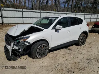 2016 Mazda CX-5 Grand Touring with VIN JM3KE4DY6G0857197, listed as a Copart auction lot 44500955 with 76,088 mi miles and Salvage Title. Bid and sale history available at carsss.com. Image 1.
