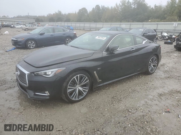 2018 Infiniti Q60 Sport with VIN JN1EV7EK4JM340498, listed as a Copart auction lot 79622844 with 93,528 mi miles and Clean Title. Bid and sale history available at DreamBid. Image 1.