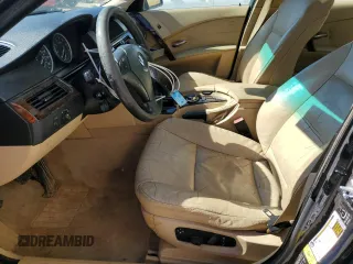 2006 BMW 5 Series 530i with VIN WBANE73556CM39724, listed as a Copart auction lot 46697405 with 191,164 mi miles and Non Repairable. Bid and sale history available at carsss.com. Image 7.
