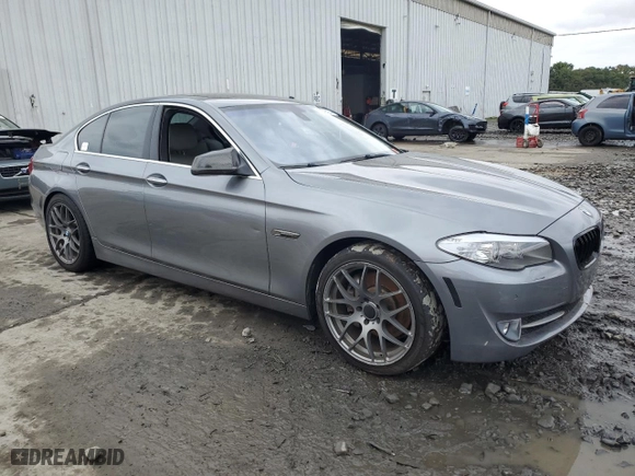 2012 BMW 5 Series 535i xDrive with VIN WBAFU7C56CDU58330, listed as a Copart auction lot 72793234 with 126,213 mi miles and Salvage Title. Bid and sale history available at carsss.com. Image 4.