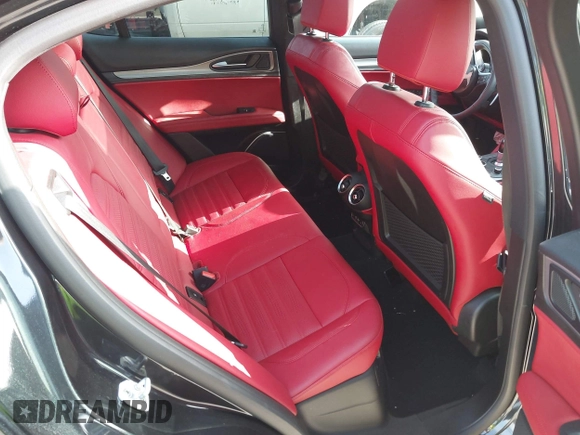 2019 Alfa Romeo Stelvio Ti with VIN ZASPAKBN6K7C46780, listed as a IAAI auction lot 41925163 with Not provided miles and . Bid and sale history available at DreamBid. Image 8.