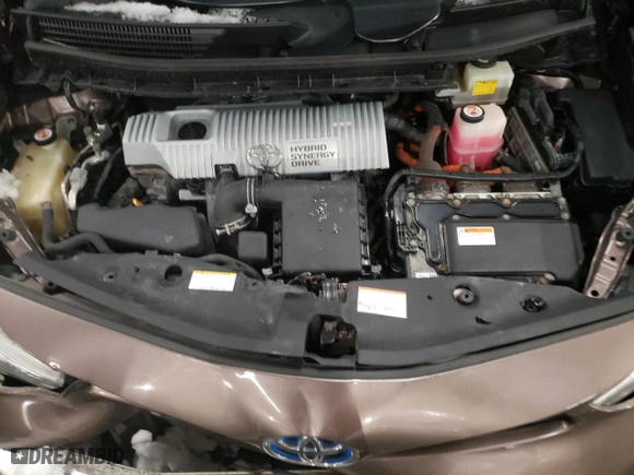 2017 Toyota Prius v Two with VIN JTDZN3EU9HJ074335, listed as a Copart auction lot 44040735 with 86,407 mi miles and Salvage Title. Bid and sale history available at carsss.com. Image 11.
