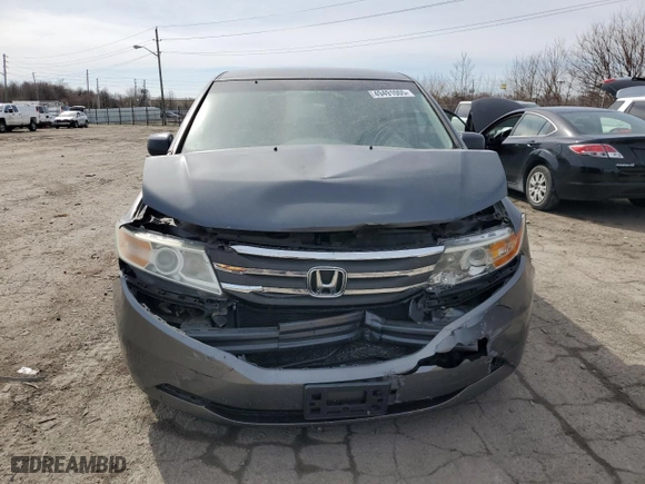 2013 Honda Odyssey LX with VIN 5FNRL5H21DB065383, listed as a Copart auction lot 49491005 with 171,503 mi miles and Salvage Title. Bid and sale history available at carsss.com. Image 5.