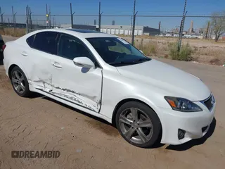 2011 Lexus IS 250 z VIN JTHBF5C24B5154684, wystawiony jako IAAI lot #42214896 z przebiegiem Nie podano mil oraz . Historia ofert i sprzedaży dostępna na DreamBid. Obrazek 1.