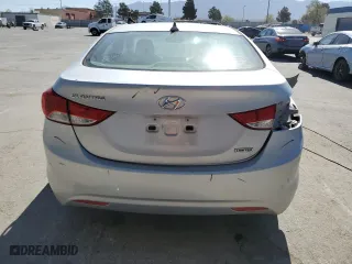 2012 Hyundai Elantra GLS with VIN KMHDH4AEXCU272222, listed as a Copart auction lot 53307345 with 103,639 mi miles and Salvage Title. Bid and sale history available at carsss.com. Image 6.