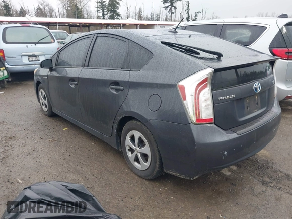 2014 Toyota Prius Four with VIN JTDKN3DUXE0382540, listed as a IAAI auction lot 41922162 with 209,037 mi miles. Bid and sale history available at carsss.com. Image 3.