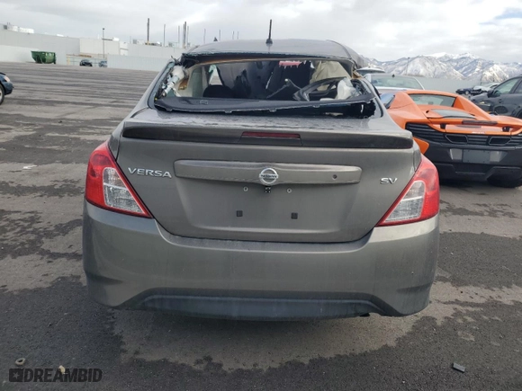 2017 Nissan Versa Sedan SV with VIN 3N1CN7AP5HK452441, listed as a Copart auction lot 44634015 with 0 mi miles and Salvage Title. Bid and sale history available at carsss.com. Image 6.