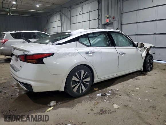 2019 Nissan Altima SL with VIN 1N4BL4EW0KC182522, listed as a Copart auction lot 89361225 with Not Provided miles and Salvage Title. Bid and sale history available at carsss.com. Image 3.