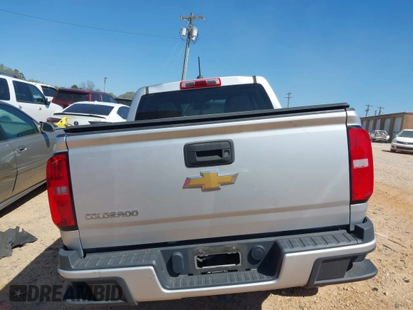 2019 Chevrolet Colorado 2WD Work Truck with VIN 1GCGSBEA7K1159780, listed as a IAAI auction lot 41901126 with 154,626 mi miles. Bid and sale history available at carsss.com. Image 16.