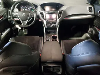 2018 Acura TLX w/A-SPEC Pkg with VIN 19UUB2F64JA006724, listed as a Copart auction lot 45744525 with 113,813 mi miles and Salvage Title. Bid and sale history available at carsss.com. Image 8.