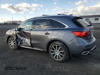 2017 Acura MDX Advance z VIN 5FRYD4H96HB007080, wystawiony jako Copart lot #47480895 z przebiegiem 71 777 mil mil oraz Szkoda całkowita • Salvage title. Historia ofert i sprzedaży dostępna na DreamBid. Obrazek 2.