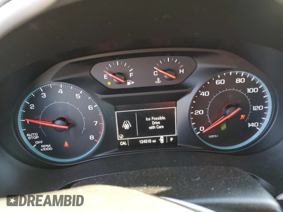 2017 Chevrolet Malibu LS with VIN 1G1ZB5ST3HF227254, listed as a Copart auction lot 89367235 with 134,510 mi miles and Salvage Title. Bid and sale history available at DreamBid. Image 9.