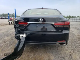 2021 Lexus LS with VIN JTHD51GF8M5008700, listed as a Copart auction lot 69260184 with 25,009 mi miles and Salvage Title. Bid and sale history available at carsss.com. Image 6.