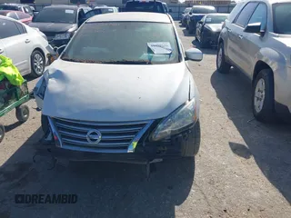 2013 Nissan Sentra SV with VIN 3N1AB7AP2DL649989, listed as a IAAI auction lot 41979236 with 154,815 mi miles and . Bid and sale history available at DreamBid. Image 6.