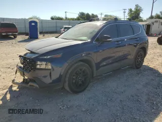 2022 Hyundai Santa Fe XRT with VIN 5NMS64AJ0NH437283, listed as a Copart auction lot 74674044 with 71,922 mi miles and Salvage Title. Bid and sale history available at carsss.com. Image 1.
