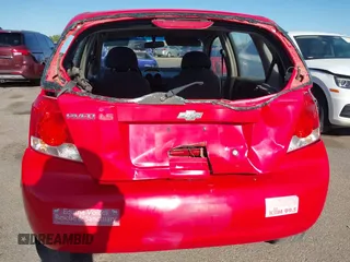 2006 Chevrolet Aveo LS with VIN KL1TD66696B652250, listed as a IAAI auction lot 42015003 with 143,336 mi miles and . Bid and sale history available at DreamBid. Image 6.