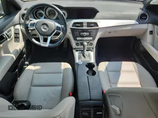 2012 Mercedes-Benz C 250 Sport with VIN WDDGF4HB4CA725244, listed as a Copart auction lot 65667205 with 96,335 mi miles and Salvage title. Bid and sale history available at DreamBid. Image 8.