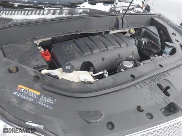 2012 Chevrolet Traverse LTZ with VIN 1GNKVLED6CJ289589, listed as a IAAI auction lot 41226374 with 122,515 mi miles. Bid and sale history available at carsss.com. Image 6.