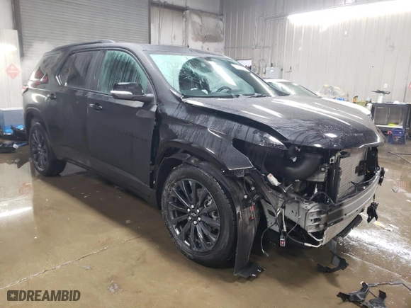 2023 Chevrolet Traverse RS with VIN 1GNEVJKW7PJ237109, listed as a Copart auction lot 45982665 with 26,971 mi miles and Salvage Title. Bid and sale history available at carsss.com. Image 4.