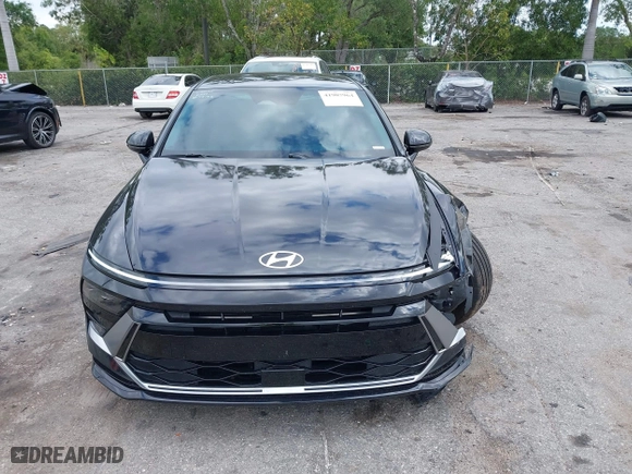 2024 Hyundai Sonata SEL with VIN KMHL64JA1RA354932, listed as a IAAI auction lot 41907964 with 15,743 mi miles. Bid and sale history available at carsss.com. Image 12.
