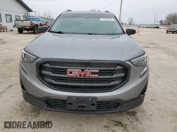2020 GMC Terrain SLT with VIN 3GKALPEX4LL186275, listed as a Copart auction lot 51232505 with 126,436 mi miles and Salvage Title. Bid and sale history available at carsss.com. Image 5.