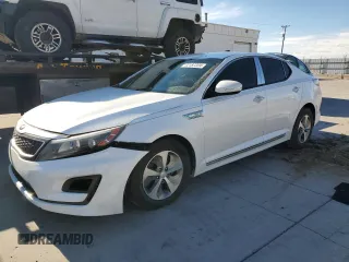 2014 Kia Optima Hybrid LX with VIN KNAGM4AD2E5065242, listed as a Copart auction lot 72187224 with Not Provided miles and Salvage Title. Bid and sale history available at carsss.com. Image 1.