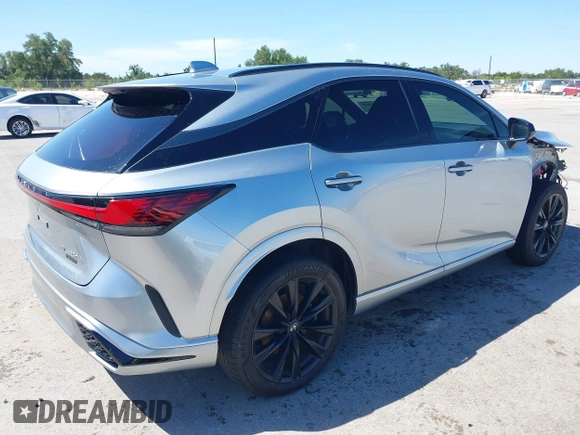2024 Lexus RX 500h F Sport Performance с VIN 2T2BCMEA0RC014925, выставлен на аукционе IAAI как лот 42169847 с пробегом 16 079 миль миль и . История ставок и продаж доступна на DreamBid. Изображение 4.
