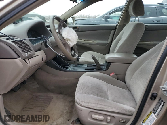 2004 Toyota Camry LE with VIN 4T1BE32K94U343233, listed as a Copart auction lot 50974595 with Not Provided miles and Salvage Title. Bid and sale history available at DreamBid. Image 7.