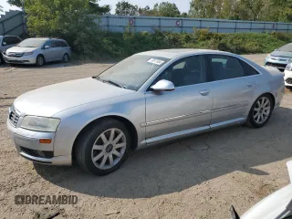 2005 Audi A8 4.2L z VIN WAULL44E55N010807, wystawiony jako Copart lot #70617494 z przebiegiem Nie podano mil oraz Czysty tytuł • Clean title. Historia ofert i sprzedaży dostępna na DreamBid. Obrazek 1.