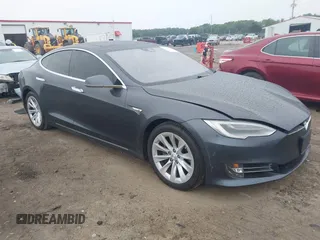 2016 Tesla Model S 90D with VIN 5YJSA1E25GF159226, listed as a IAAI auction lot 42351745 with 101,338 mi miles and . Bid and sale history available at DreamBid. Image 1.
