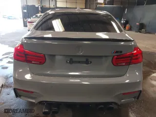 2018 BMW M3 with VIN WBS8M9C53J5J79991, listed as a IAAI auction lot 41881835 with 59,668 mi miles. Bid and sale history available at carsss.com. Image 16.
