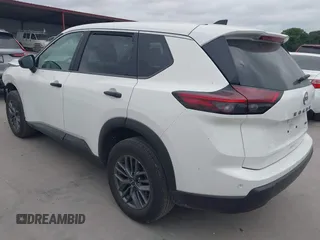2024 Nissan Rogue S with VIN 5N1BT3AB2RC749214, listed as a IAAI auction lot 42050444 with 16,645 mi miles. Bid and sale history available at carsss.com. Image 3.