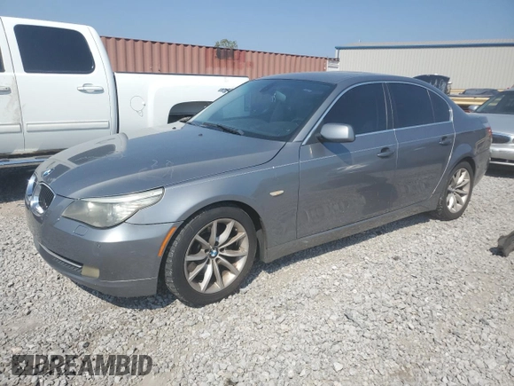 2009 BMW 5 Series 550i with VIN WBANW53529CT55463, listed as a Copart auction lot 75246254 with 197,845 mi miles and Clean Title. Bid and sale history available at carsss.com. Image 1.