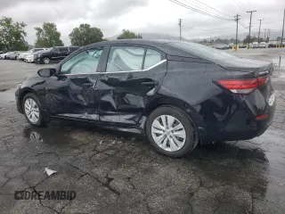 2024 Nissan Sentra S with VIN 3N1AB8BV2RY233826, listed as a Copart auction lot 55611685 with 23,264 mi miles and Salvage title. Bid and sale history available at DreamBid. Image 2.