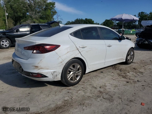 2020 Hyundai Elantra SEL with VIN 5NPD84LF6LH525671, listed as a Copart auction lot 50986405 with 64,784 mi miles and Salvage Title. Bid and sale history available at carsss.com. Image 3.