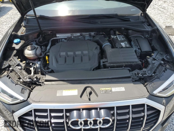 2023 Audi Q3 S line Premium Plus with VIN WA1EECF39P1068693, listed as a Copart auction lot 58210425 with 29,088 mi miles and Salvage title. Bid and sale history available at DreamBid. Image 12.