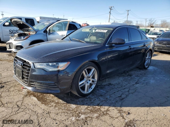 2015 Audi A6 2.0T Premium Plus with VIN WAUGFAFC2FN037936, listed as a Copart auction lot 43429935 with 107,394 mi miles and Clean Title. Bid and sale history available at carsss.com. Image 1.