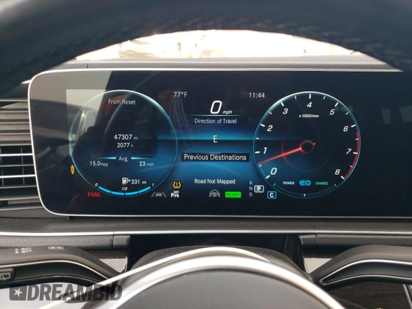 2021 Mercedes-Benz GLS 580 с VIN 4JGFF8GE7MA407690, выставлен на аукционе Copart как лот 70605894 с пробегом 47 307 миль миль и Списание • Salvage title. История ставок и продаж доступна на DreamBid. Изображение 9.
