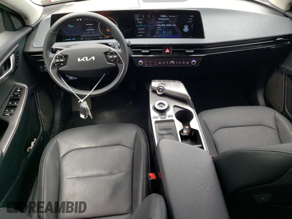 2023 Kia EV6 Wind with VIN KNDC34LA6P5156637, listed as a Copart auction lot 58325614 with 24,848 mi miles and Non Repairable. Bid and sale history available at carsss.com. Image 8.