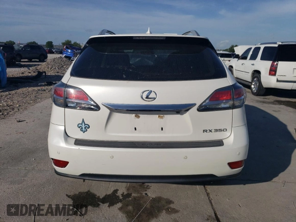2015 Lexus RX 350 with VIN 2T2ZK1BA3FC191050, listed as a Copart auction lot 53858625 with 86,205 mi miles and Salvage Title. Bid and sale history available at carsss.com. Image 6.