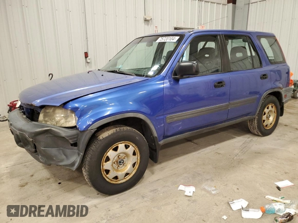 2000 Honda CR-V LX with VIN JHLRD1840YC059474, listed as a Copart auction lot 75720104 with 245,290 mi miles and Non Repairable. Bid and sale history available at carsss.com. Image 1.