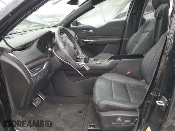 2023 Cadillac XT4 FWD Sport with VIN 1GYFZER48PF155576, listed as a Copart auction lot 77071994 with 47,539 mi miles and Salvage title. Bid and sale history available at DreamBid. Image 7.