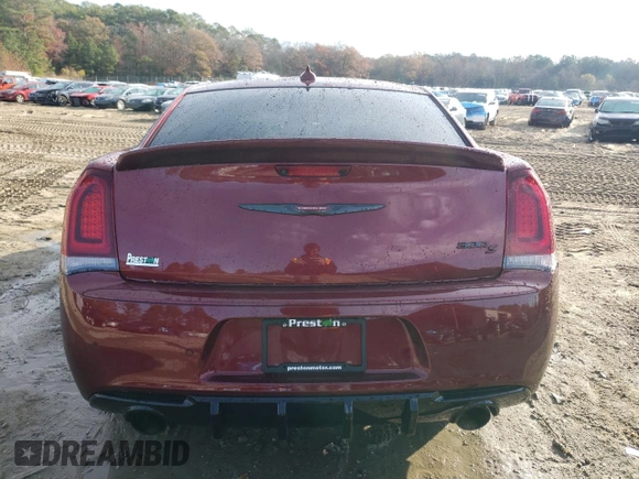 2021 Chrysler 300 with VIN 2C3CCABT2MH590516, listed as a Copart auction lot 81462084 with 17,780 mi miles and Salvage Title. Bid and sale history available at carsss.com. Image 6.